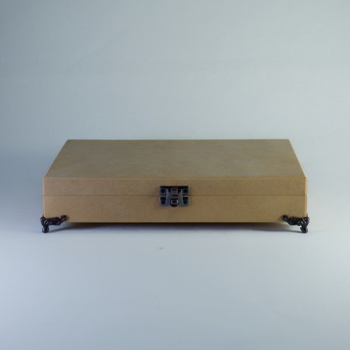 Ham Ahşap Bölmeli Kutu