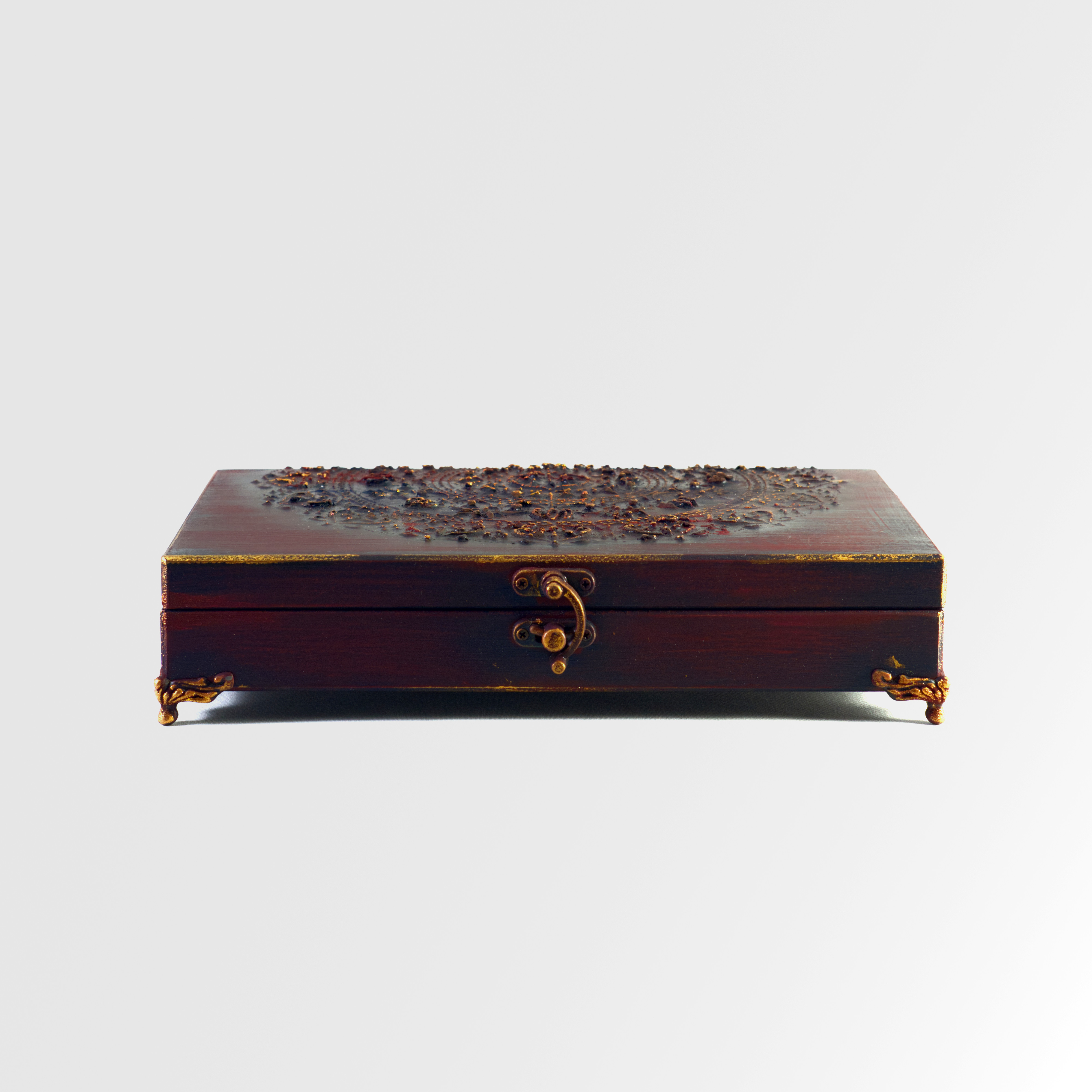 Mandala dokulu Takı Kutusu