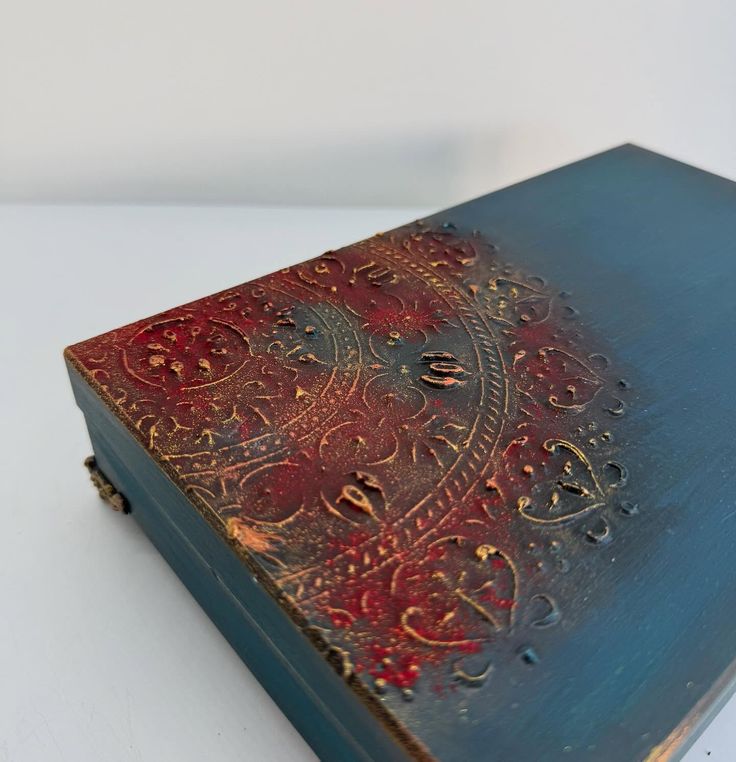 Mandala Desenli Takı Kutusu