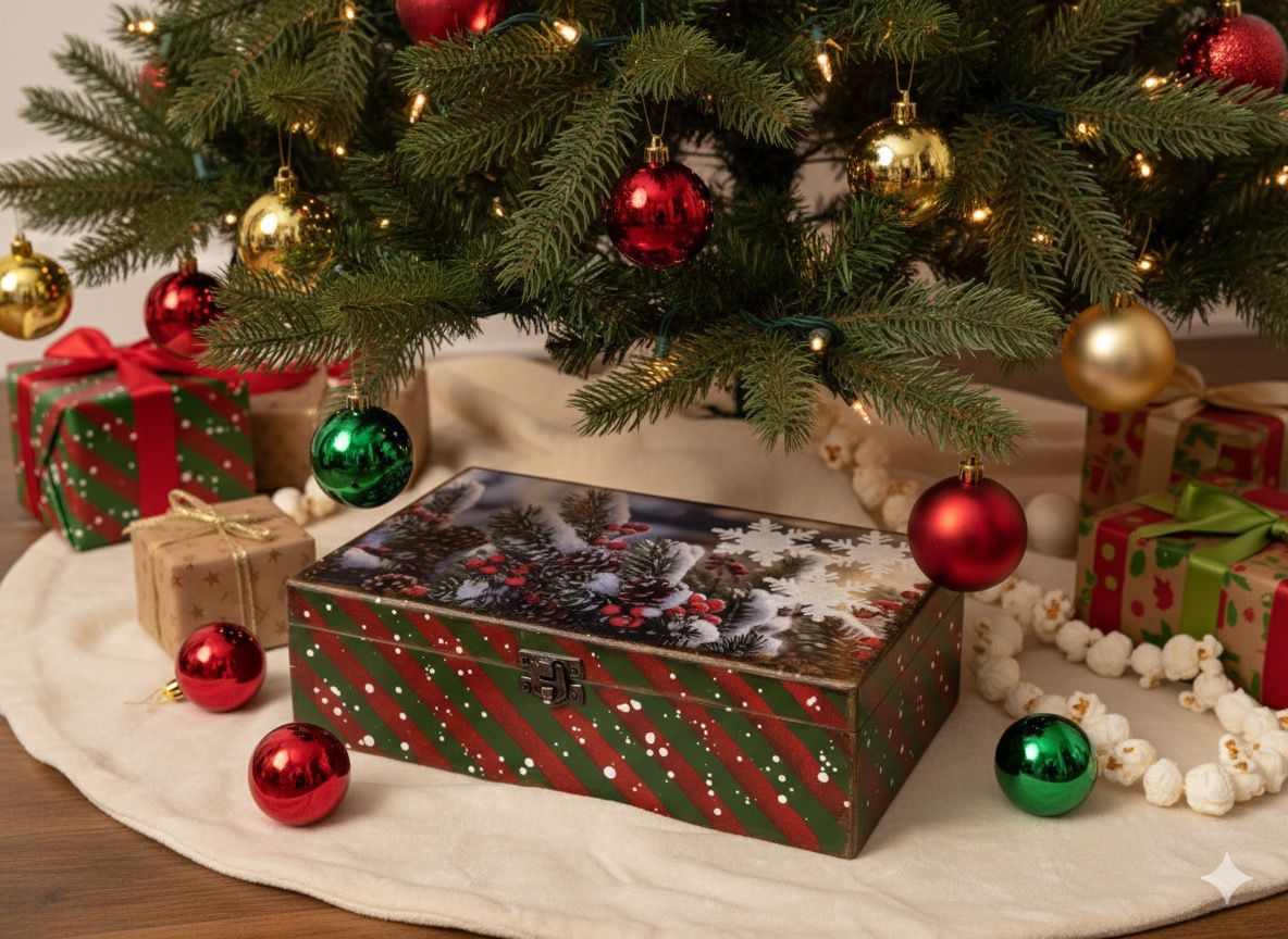 Yılbaşı Temalı Aksesuar Kutusu