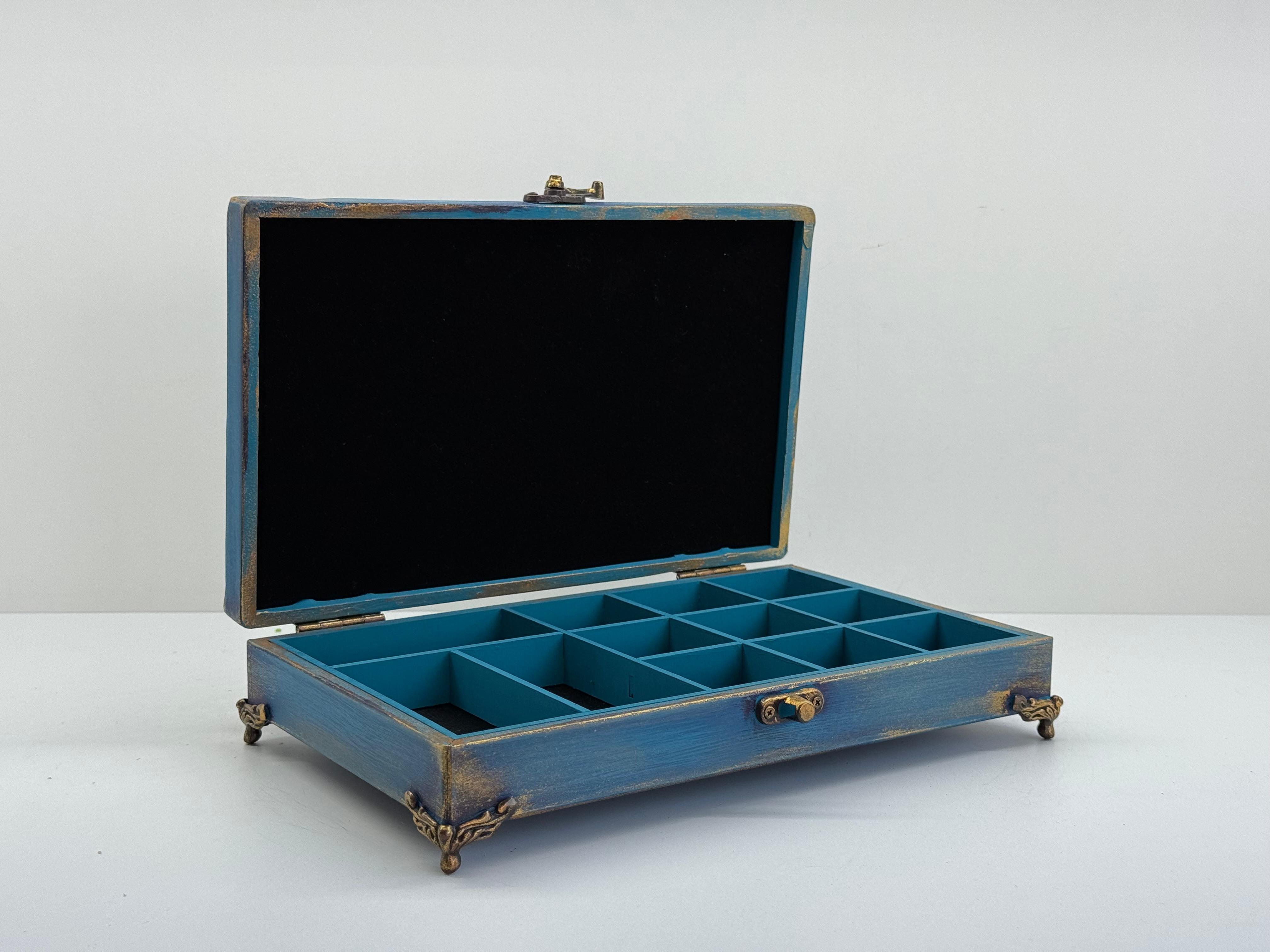 Aurora Epoksi Takı Kutusu